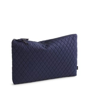 Laptop Pouch Peacoat in Premium cotton