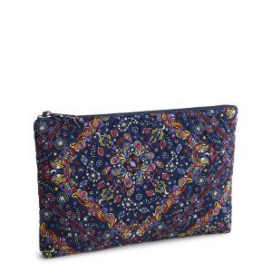 Laptop Pouch Starry paisley in Premium cotton