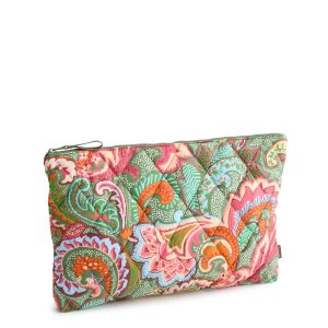 Laptop Pouch Leaf me not paisley in Featherweight