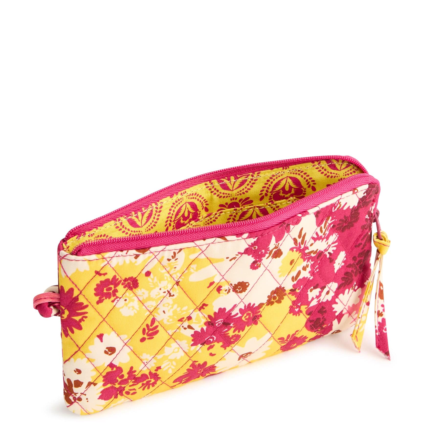 Zip Wristlet Starstruck daisies in Premium cotton - Image 2