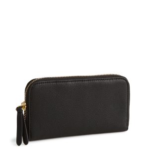Medium Continental Wallet Moonless Night in Leather