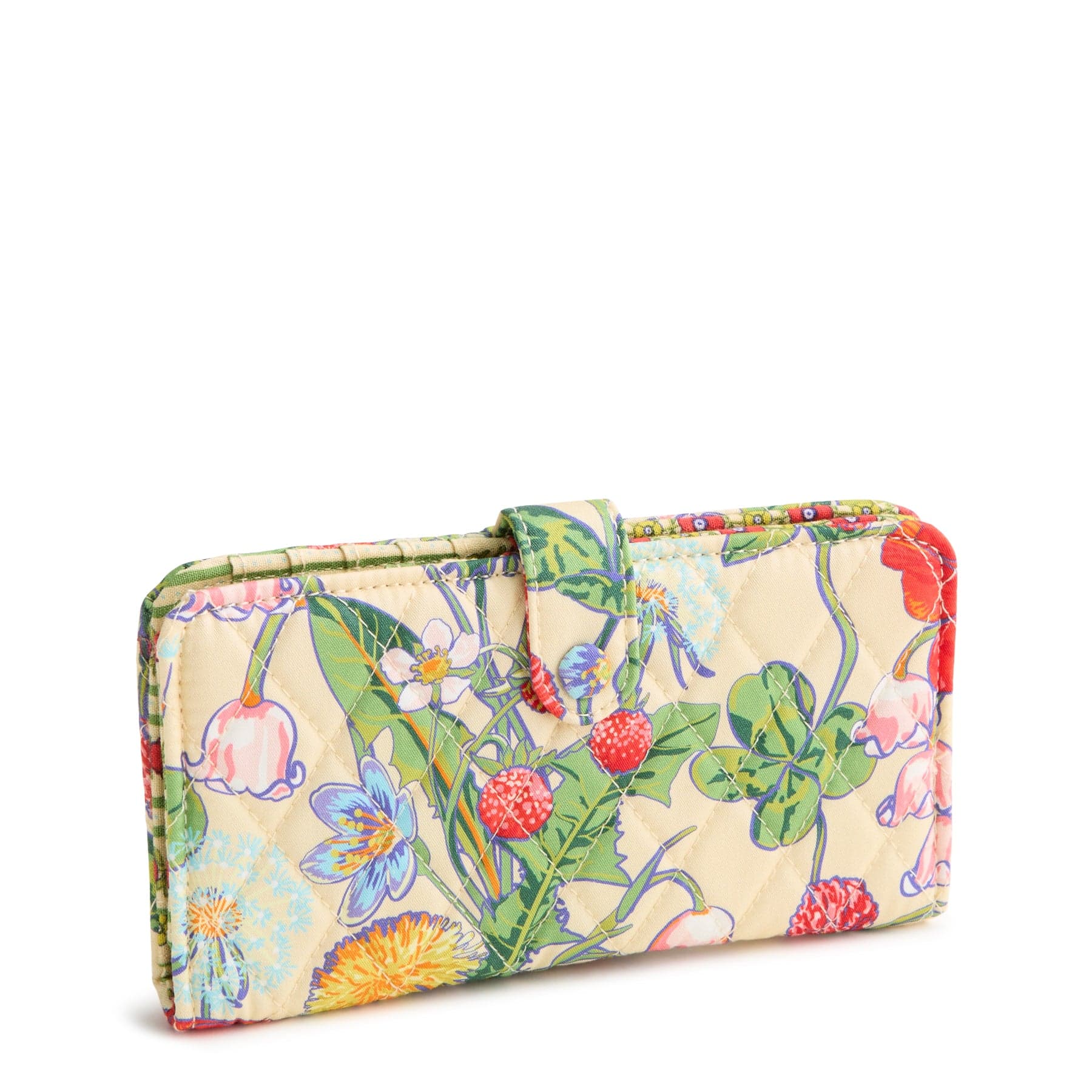 Tab Wallet All the pretty wildflowers in Premium cotton