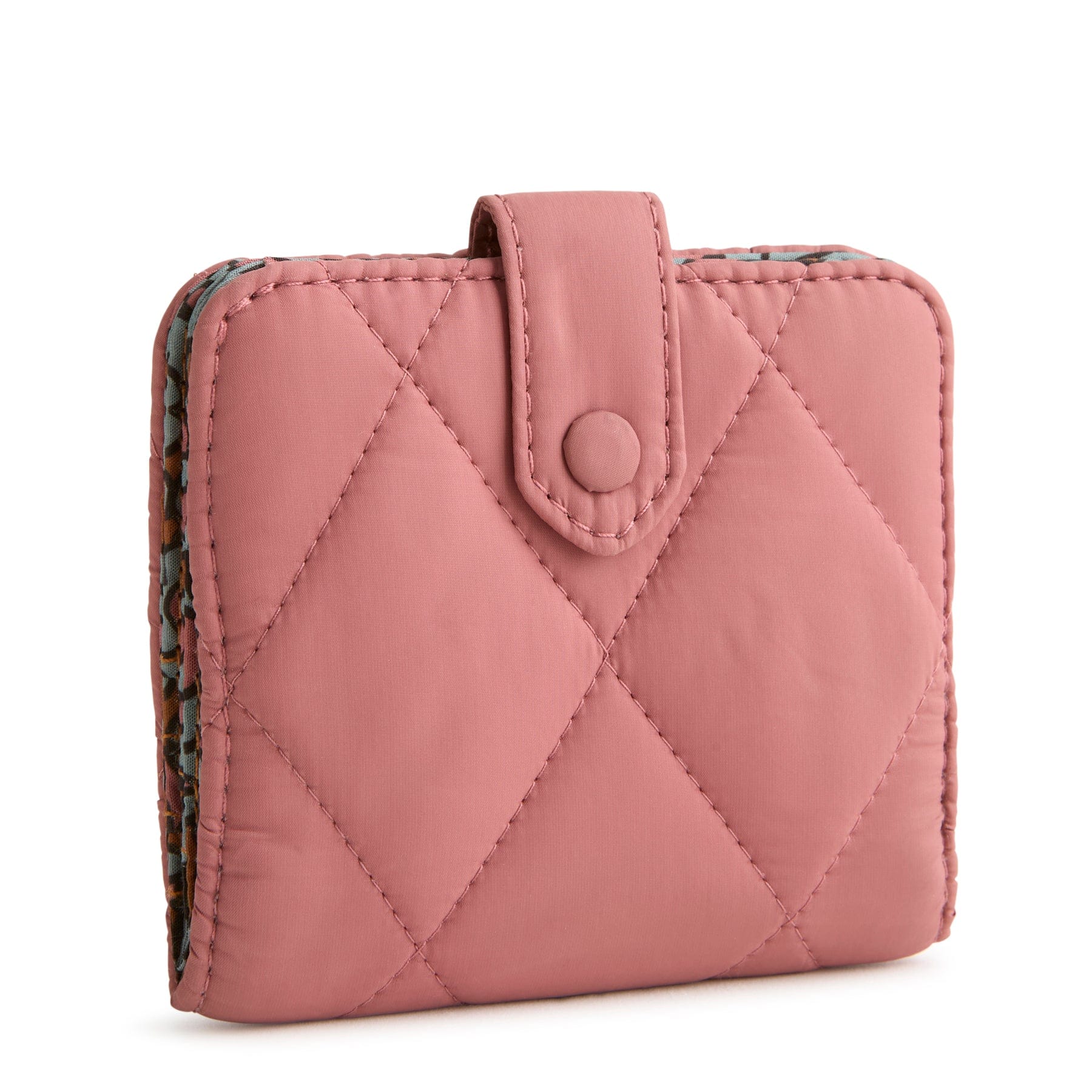 Small Tab Wallet Withered Rose in Featherweight