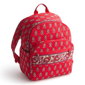 Bancroft Backpack Flowering paisley goji berry in Premium cotton