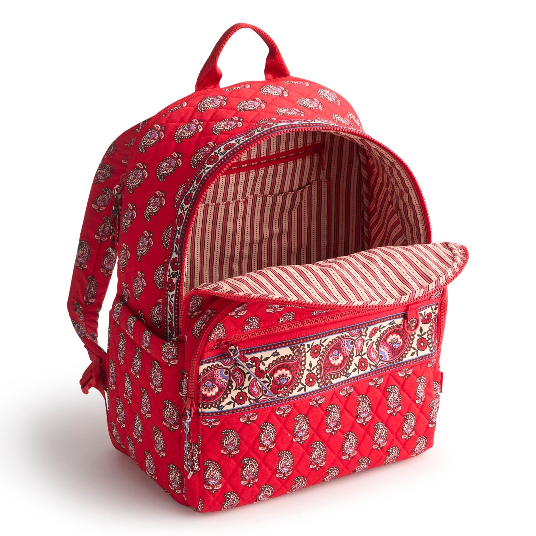 Bancroft Backpack Flowering paisley goji berry in Premium cotton - Image 4