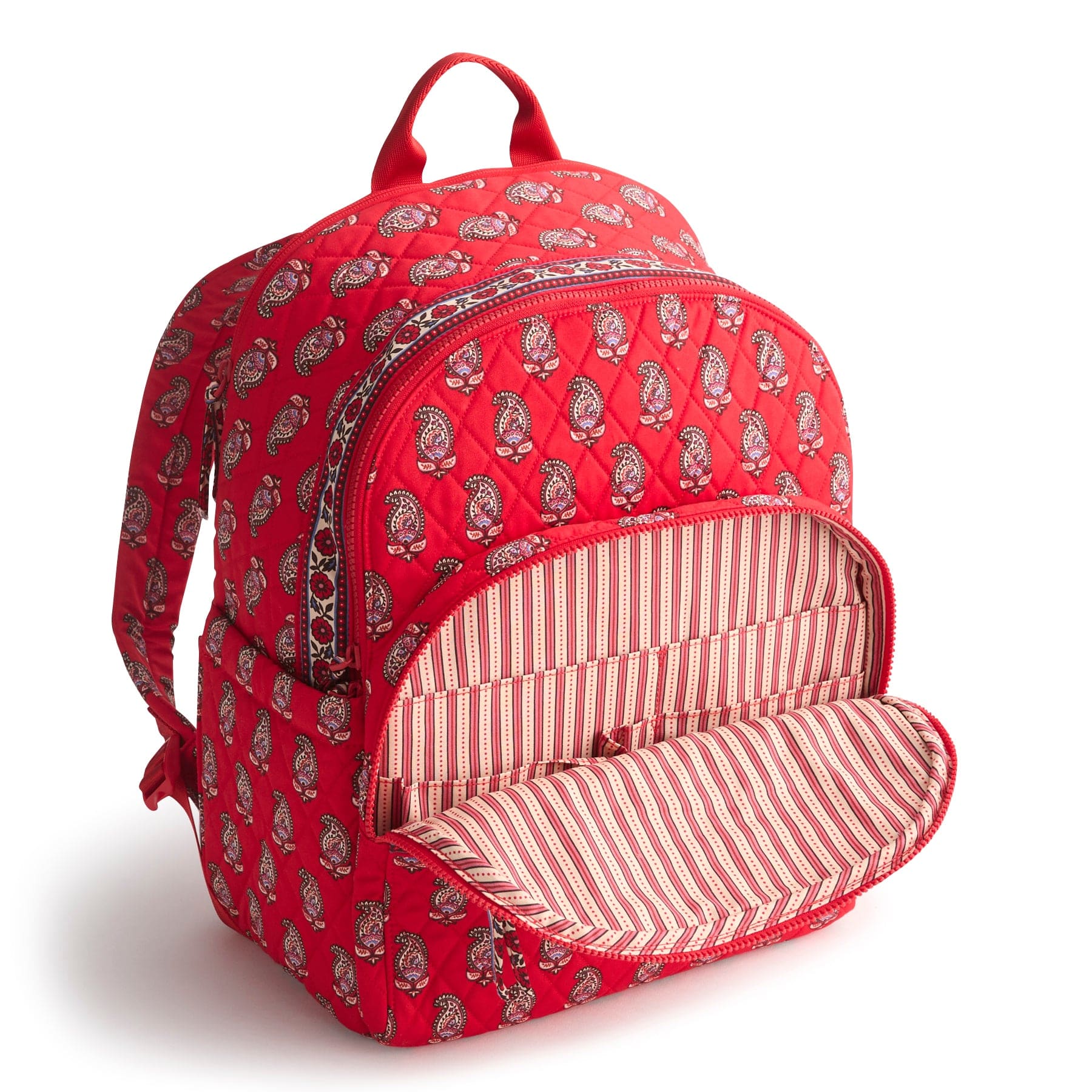 Bancroft Backpack Flowering paisley goji berry in Premium cotton - Image 5