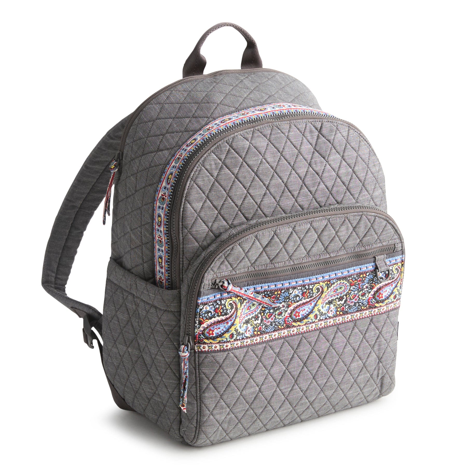 Bancroft Backpack Black chambray in Premium cotton