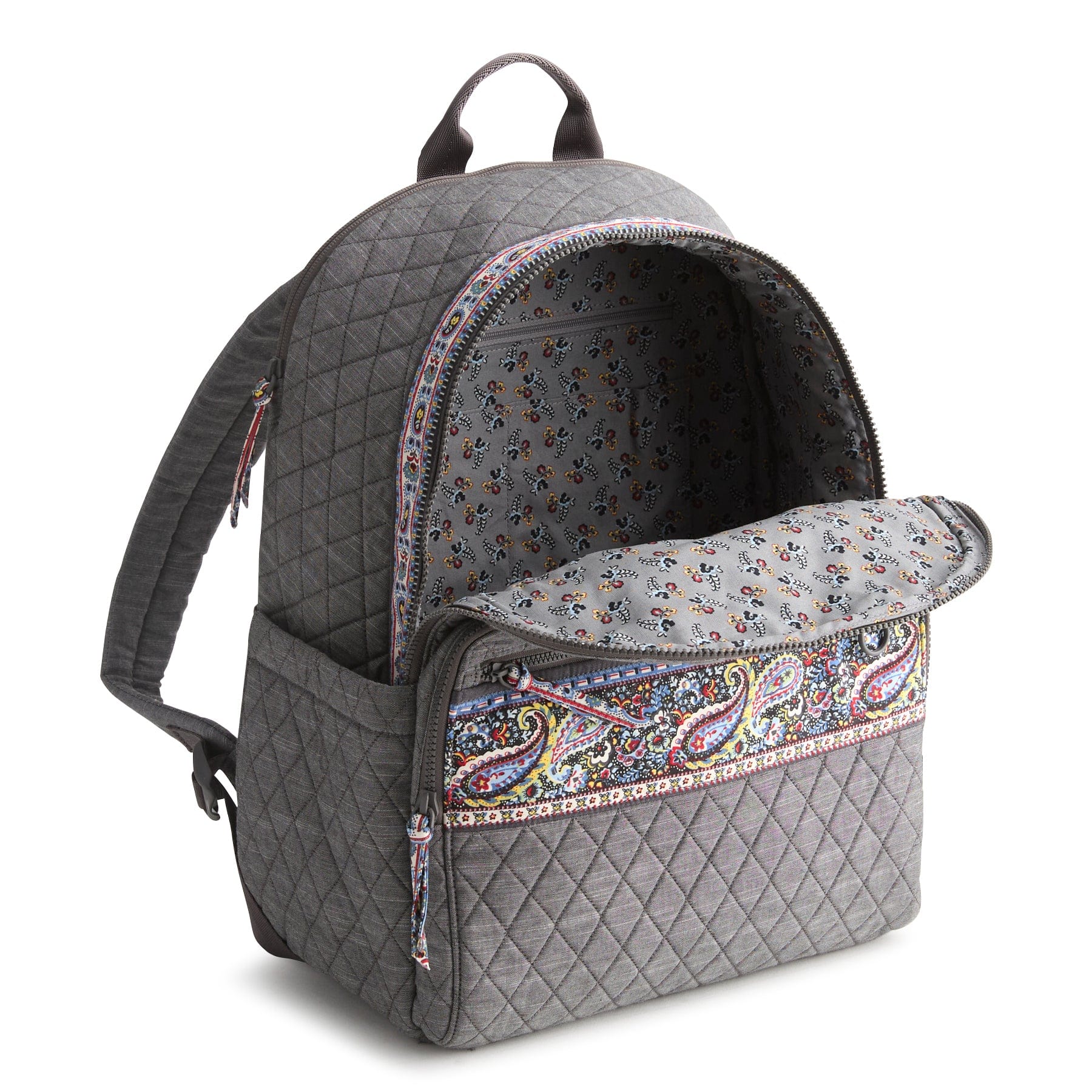 Bancroft Backpack Black chambray in Premium cotton - Image 3
