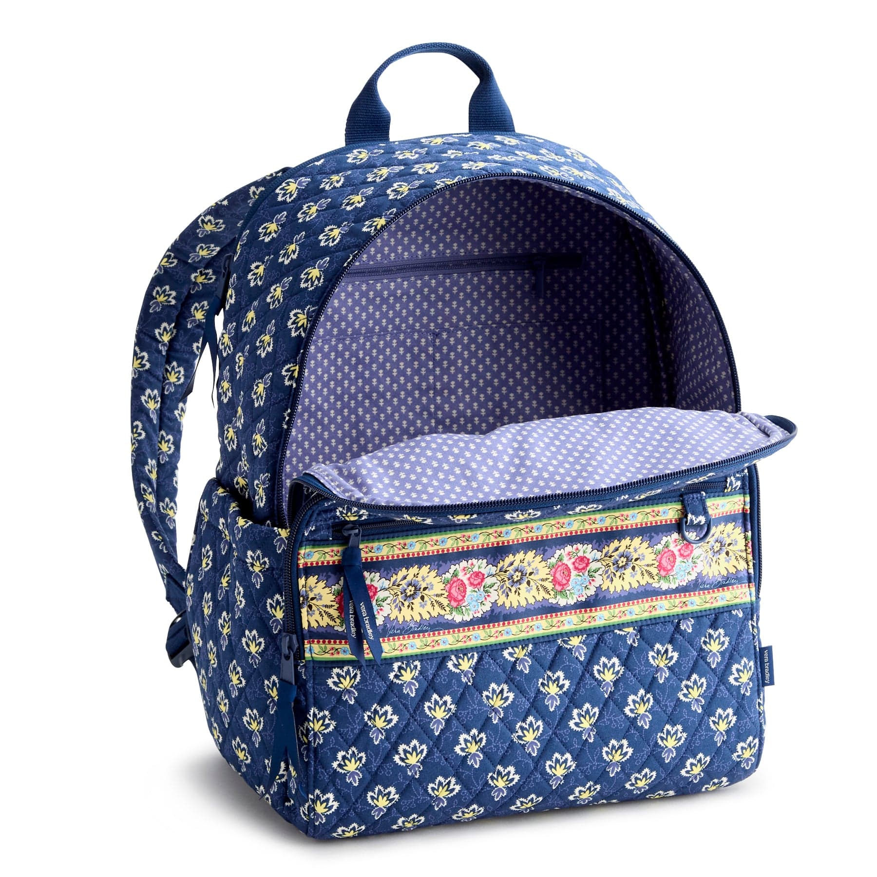Bancroft Backpack Maison blue in Premium cotton - Image 4