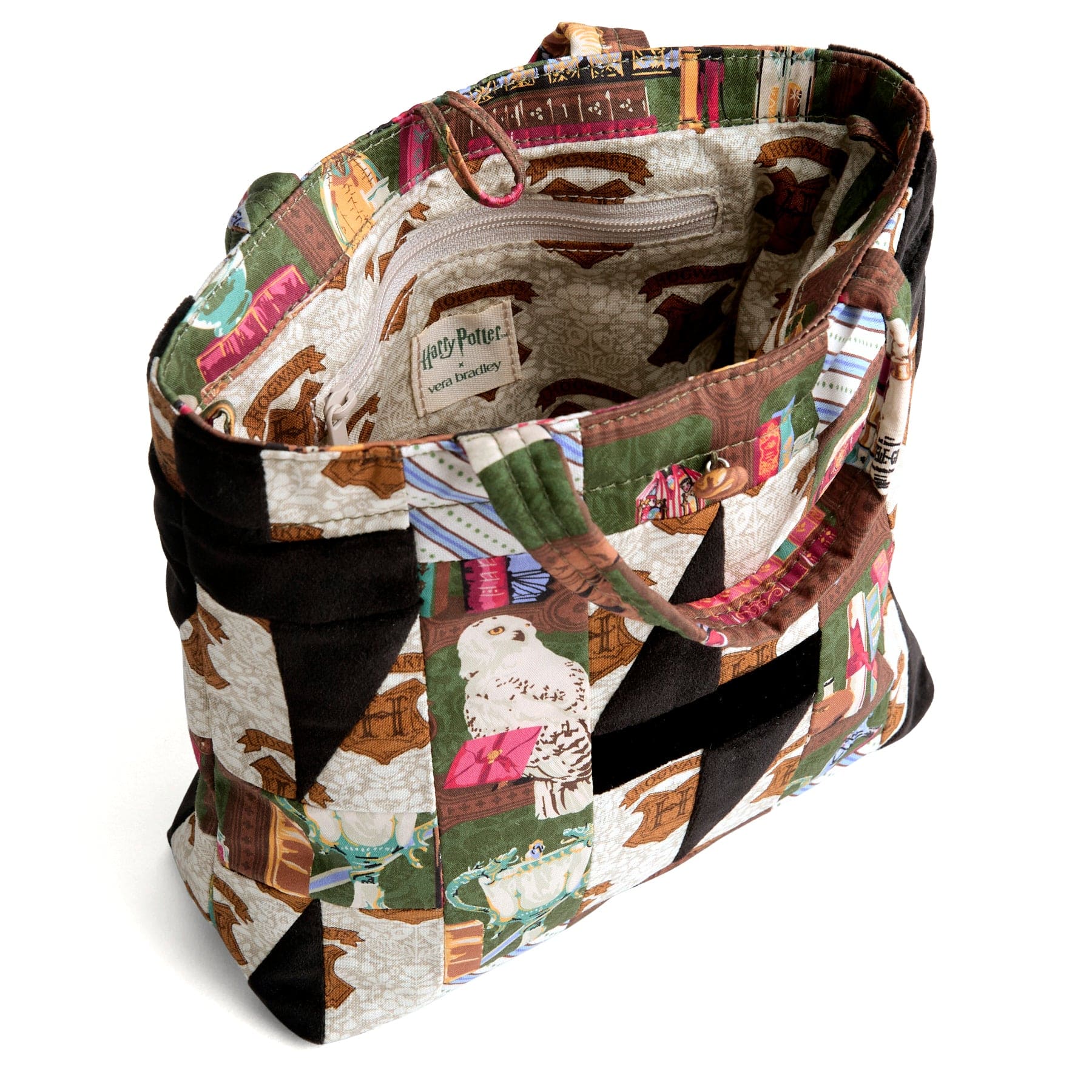 Harry Potter? Mini Original Tote Hogwarts library patchwork in Premium cotton - Image 6
