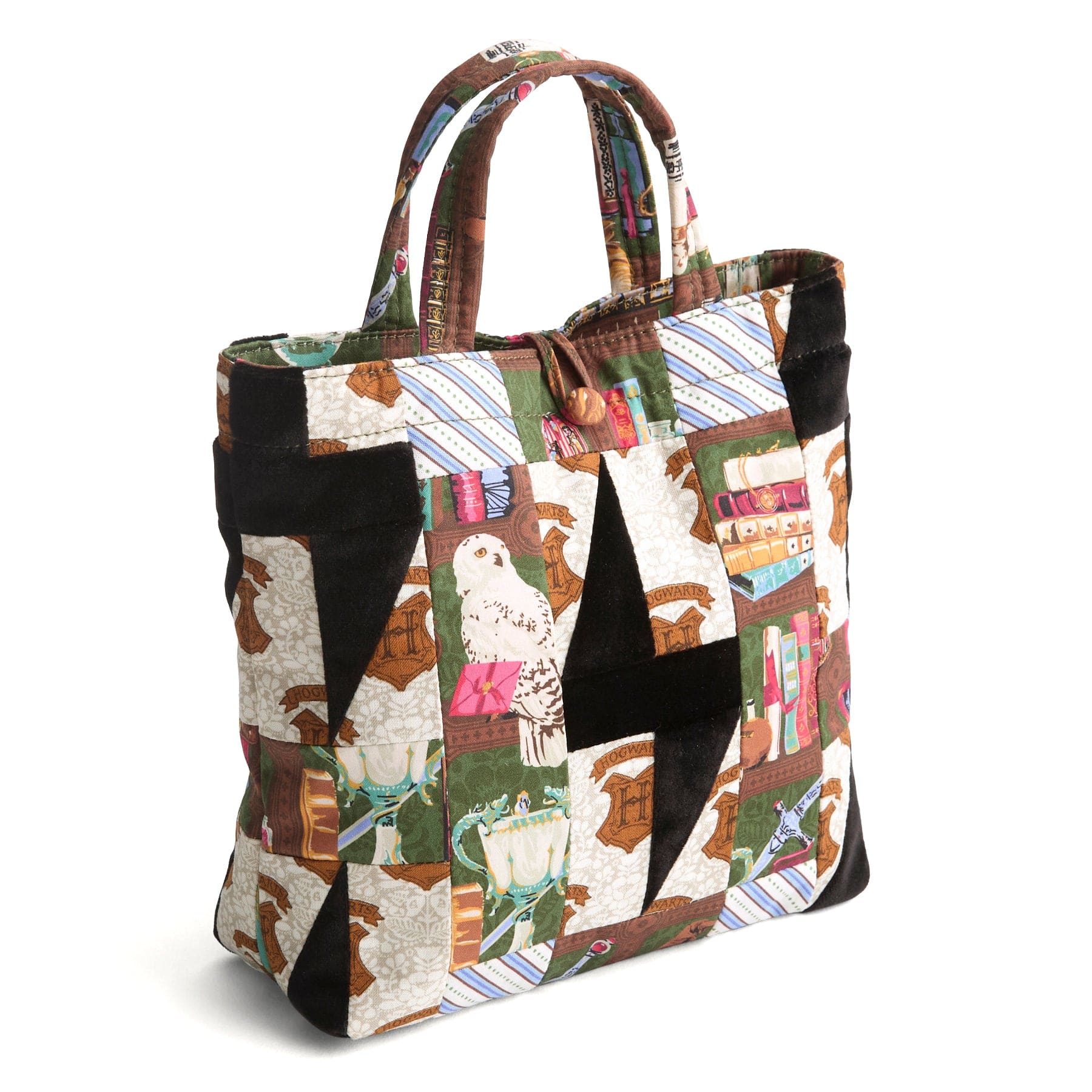 Harry Potter? Mini Original Tote Hogwarts library patchwork in Premium cotton - Image 5