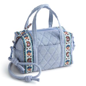 Mini Original Duffel Crossbody Chambray in Premium cotton