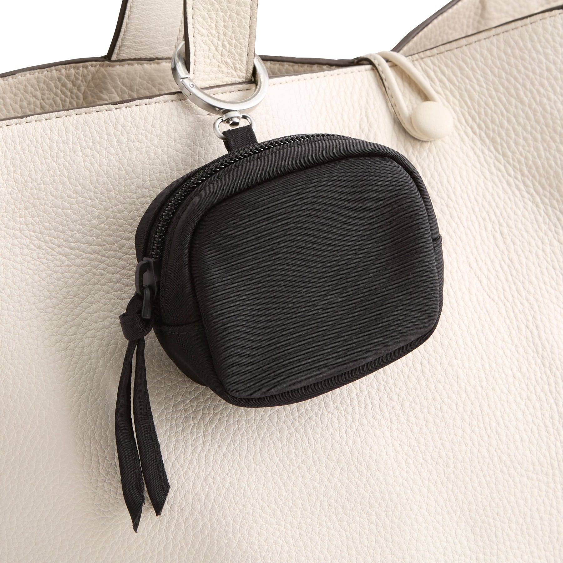 Zip Earbud Bag Charm Moonless Night in Nylon - Image 2