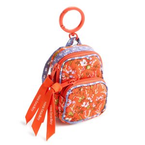 Bancroft Backpack Bag Charm Wildflower sprigs in Premium cotton