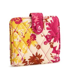 Small Tab Wallet Starstruck daisies in Premium cotton