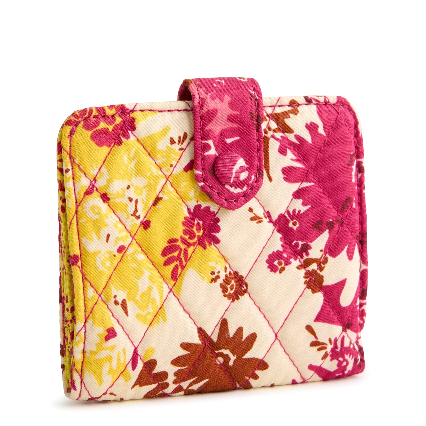 Small Tab Wallet Starstruck daisies in Premium cotton