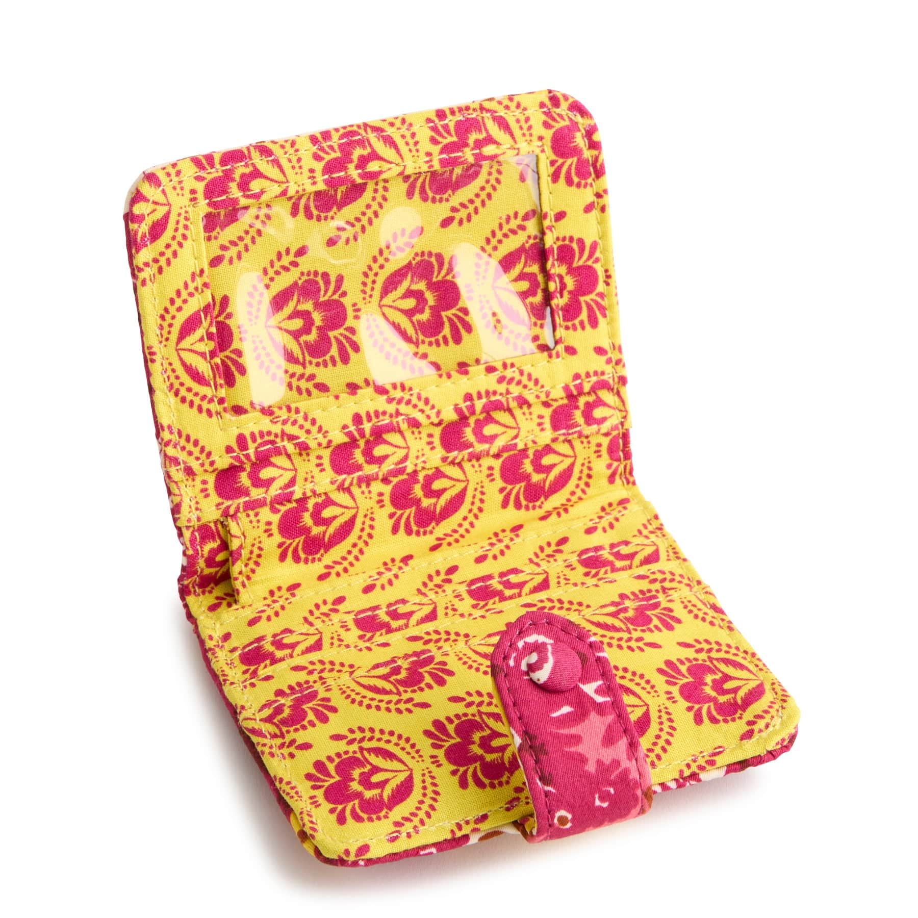 Small Tab Wallet Starstruck daisies in Premium cotton - Image 3