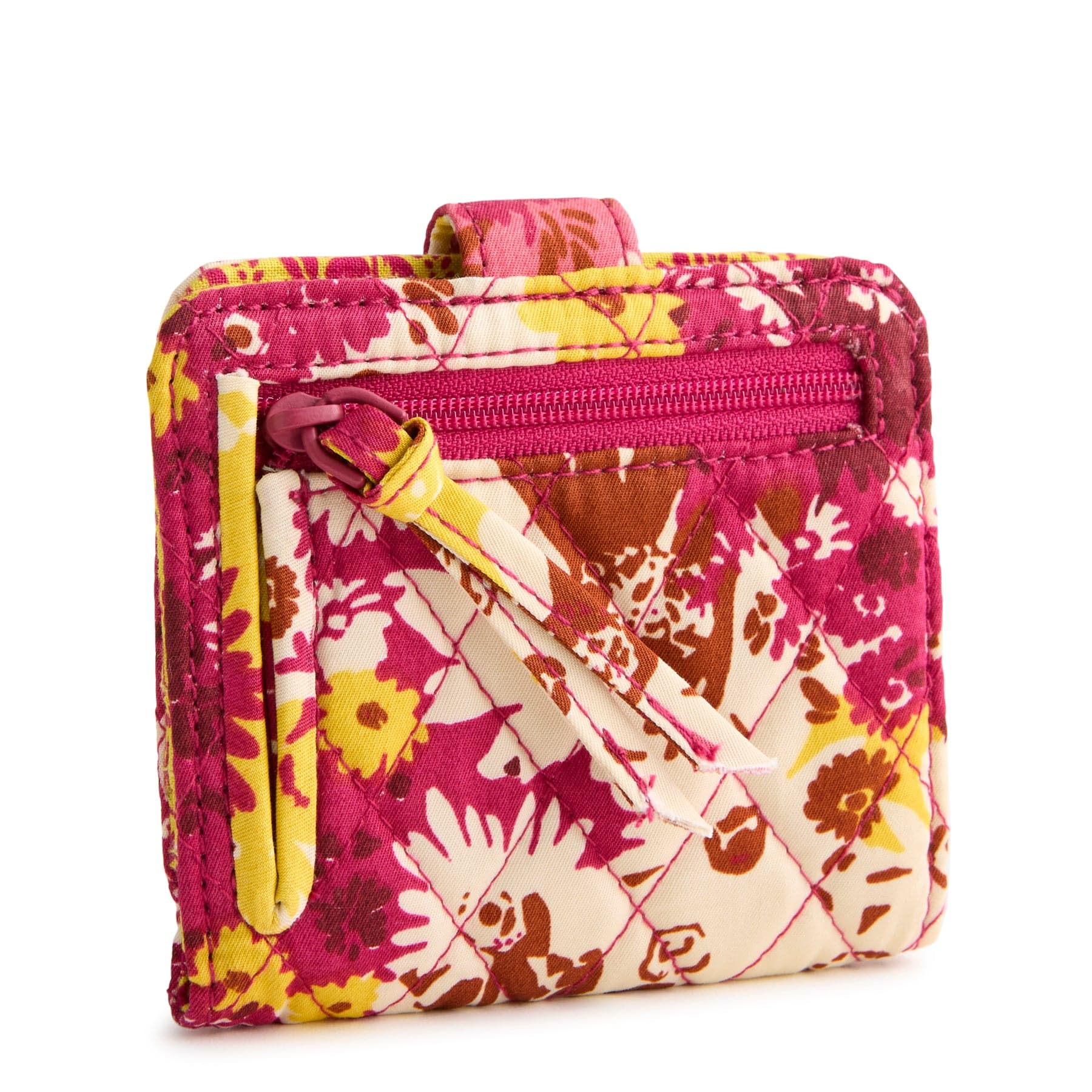 Small Tab Wallet Starstruck daisies in Premium cotton - Image 2