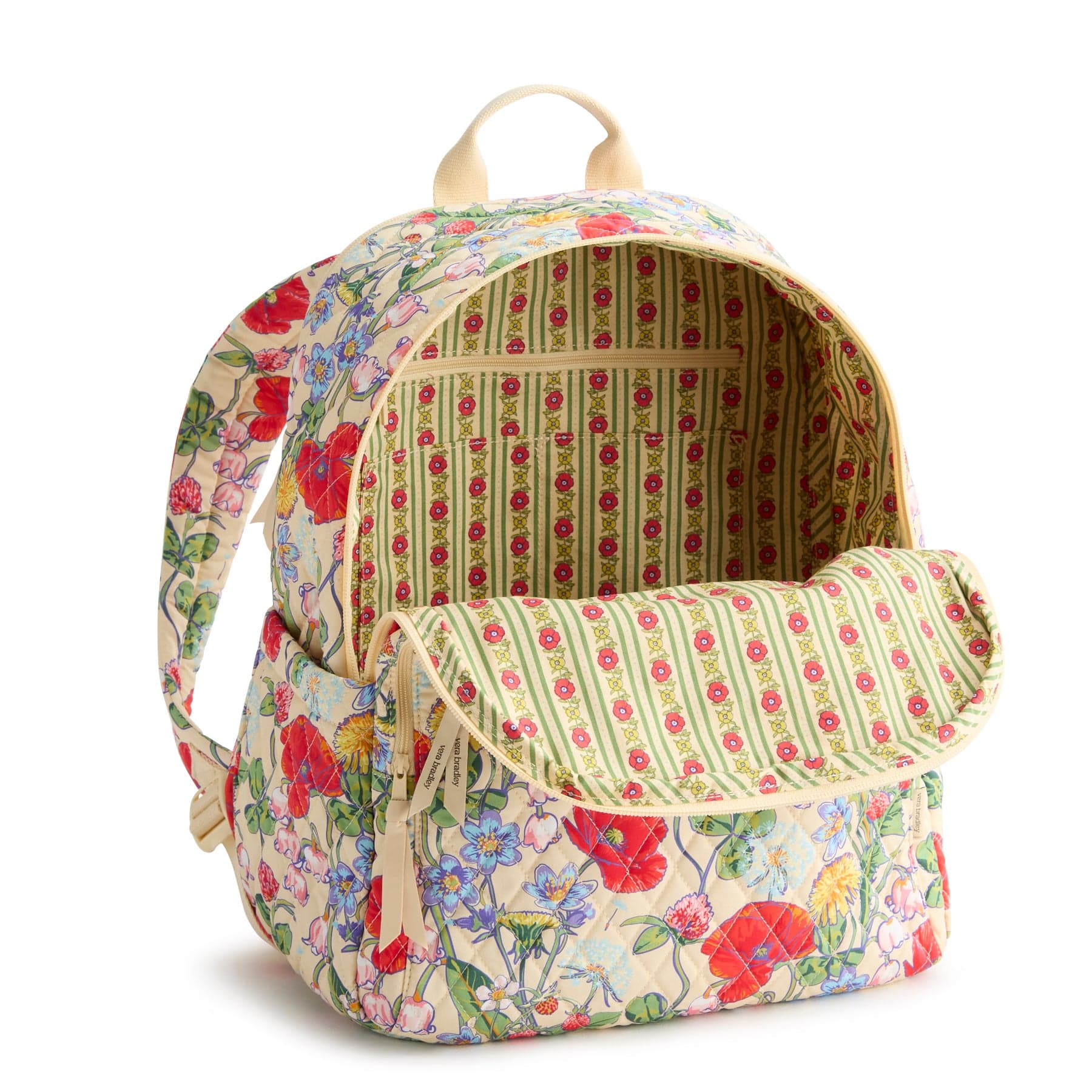 Bancroft Backpack All the pretty wildflowers in Premium cotton - Image 3