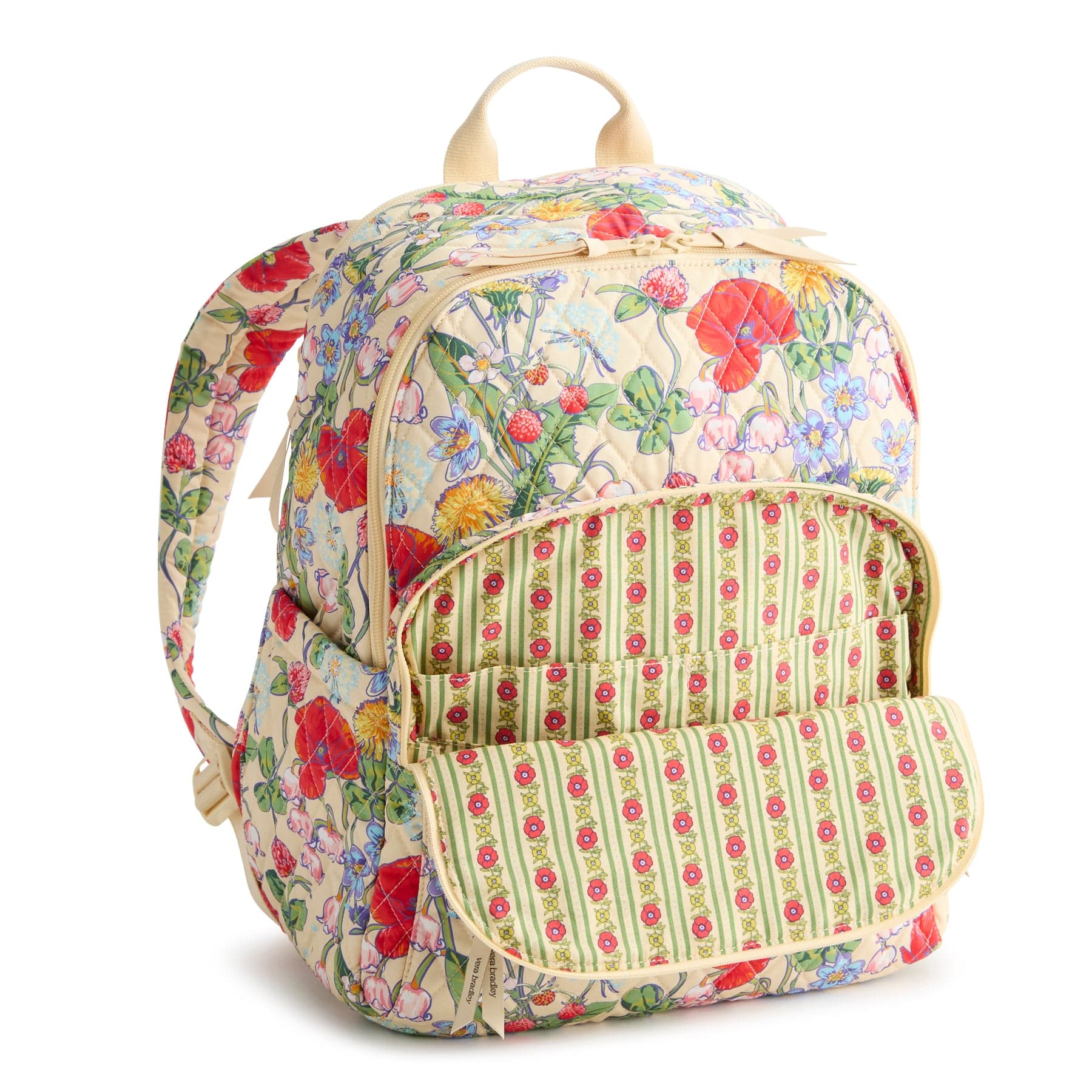Bancroft Backpack All the pretty wildflowers in Premium cotton - Image 4