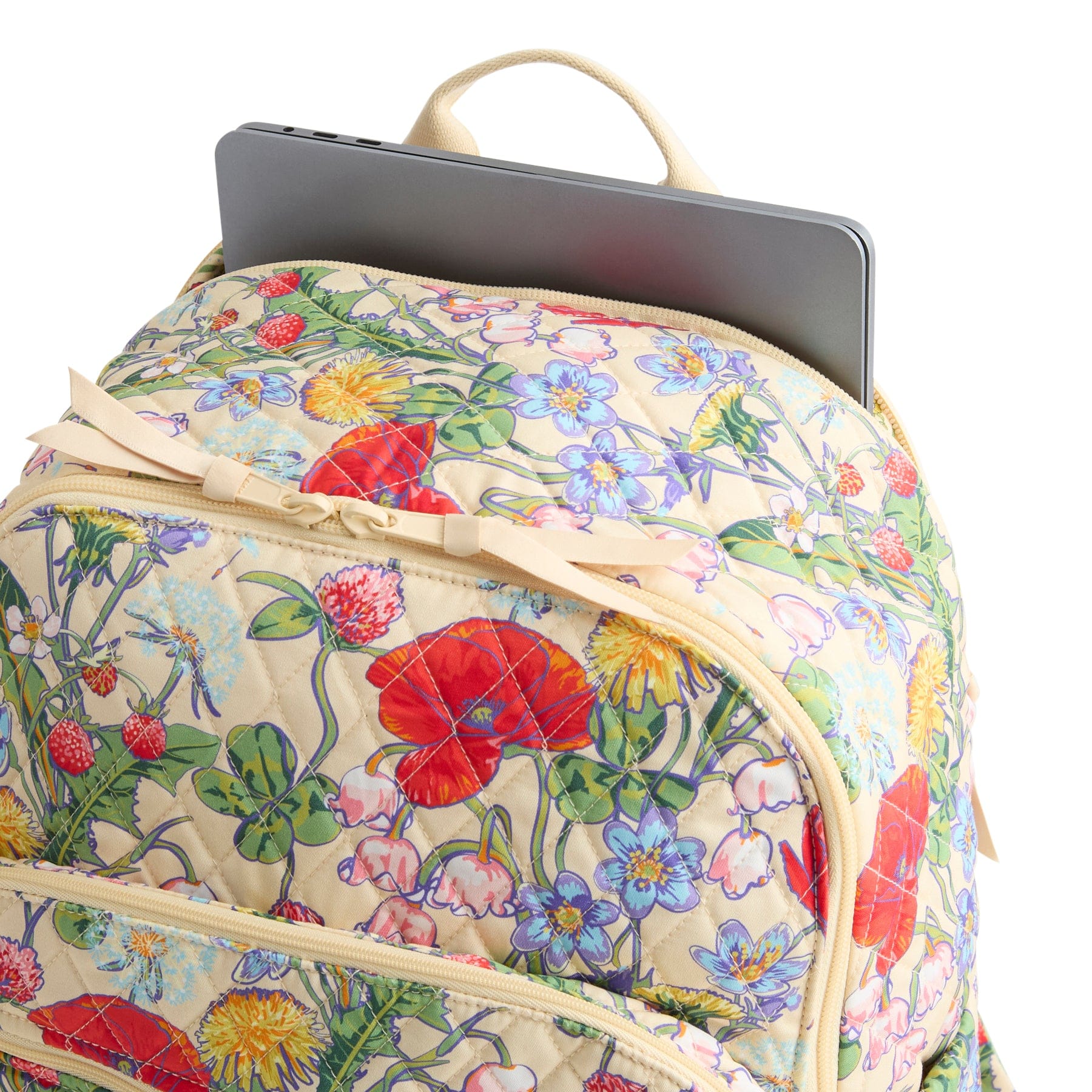 Bancroft Backpack All the pretty wildflowers in Premium cotton - Image 5
