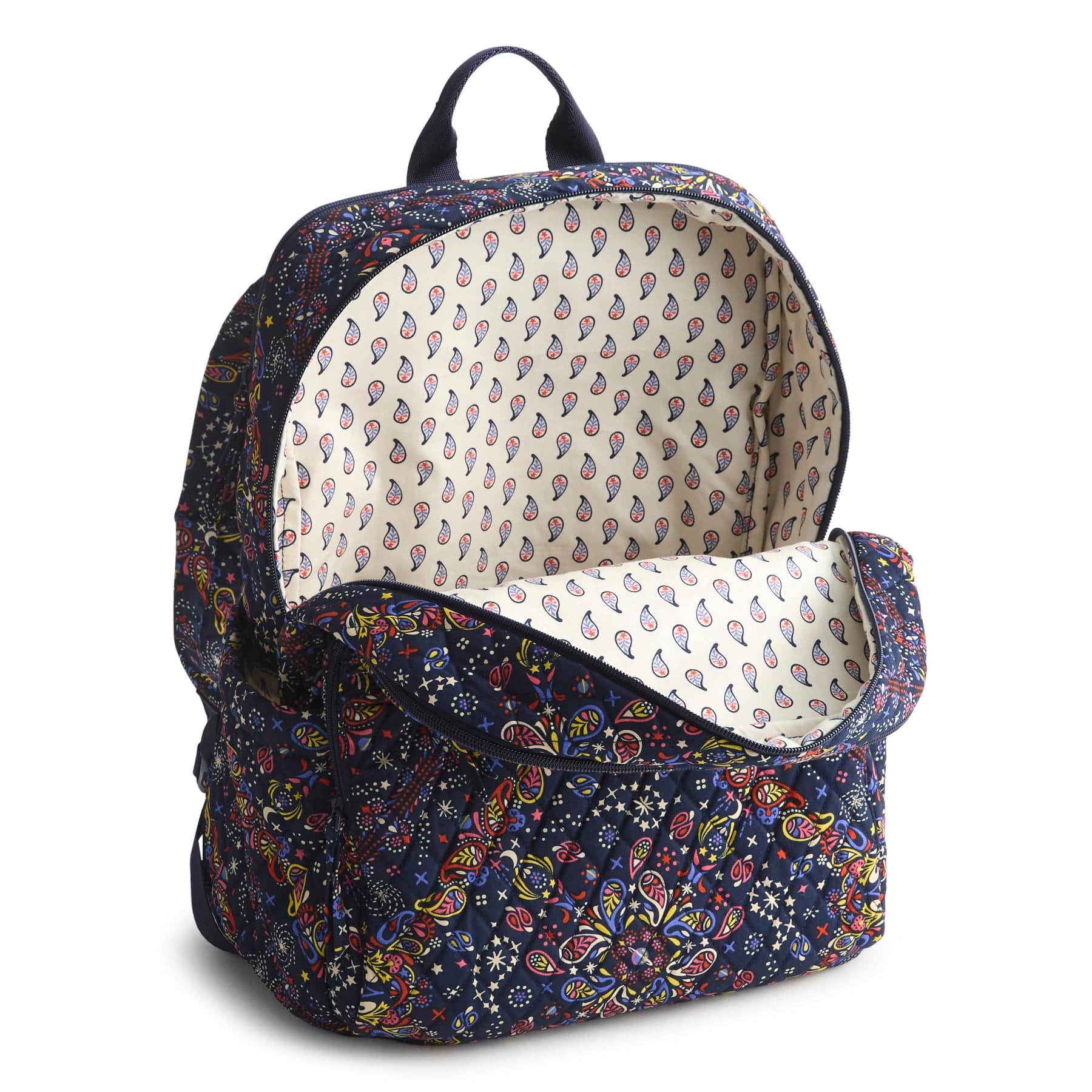 Large Bancroft Backpack Starry paisley in Premium cotton - Image 3