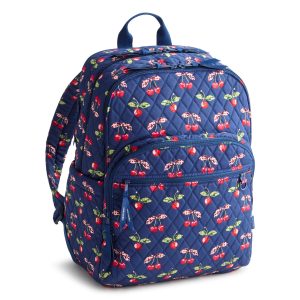 Large Bancroft Backpack Cherry picking in Premium cotton