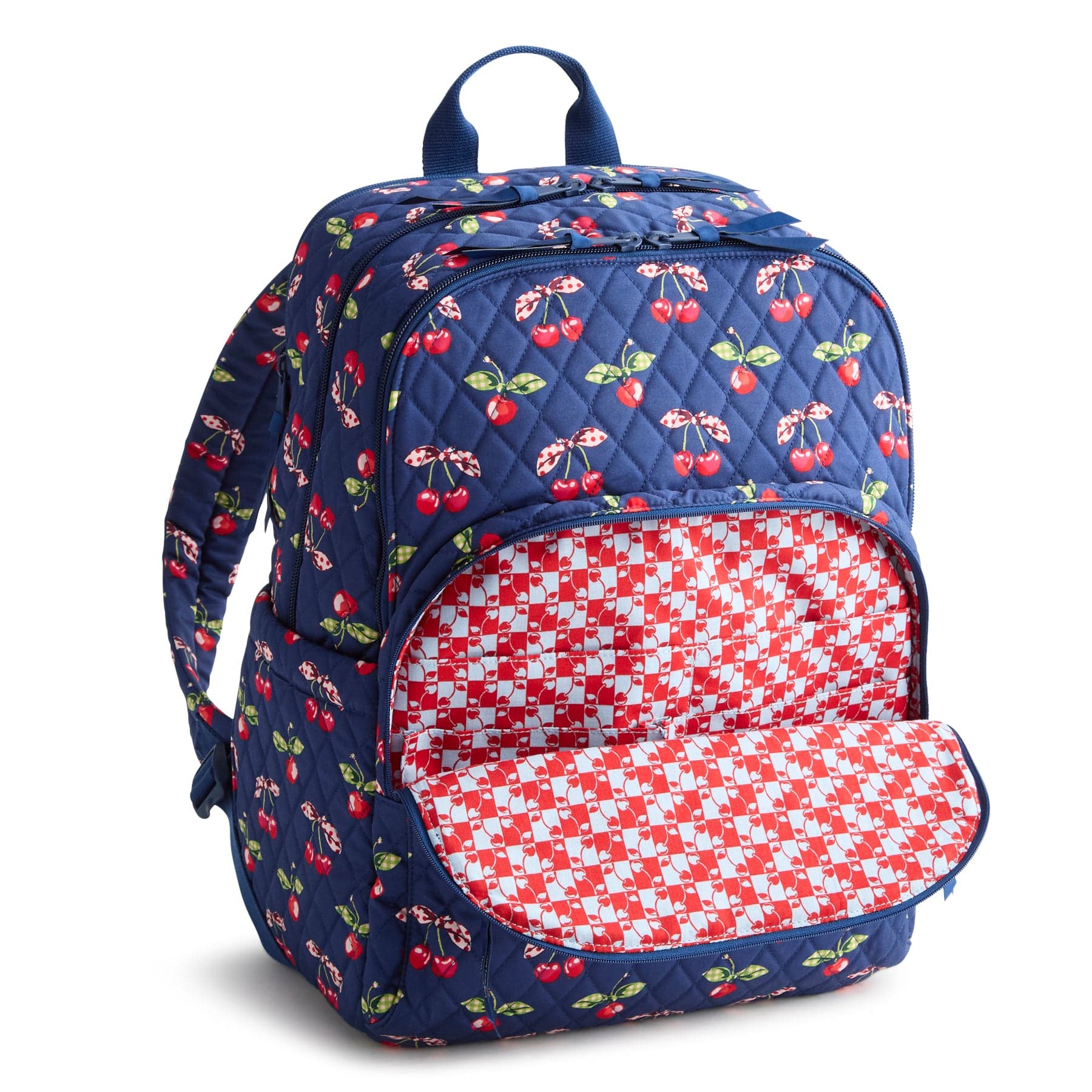 Large Bancroft Backpack Cherry picking in Premium cotton - Image 4