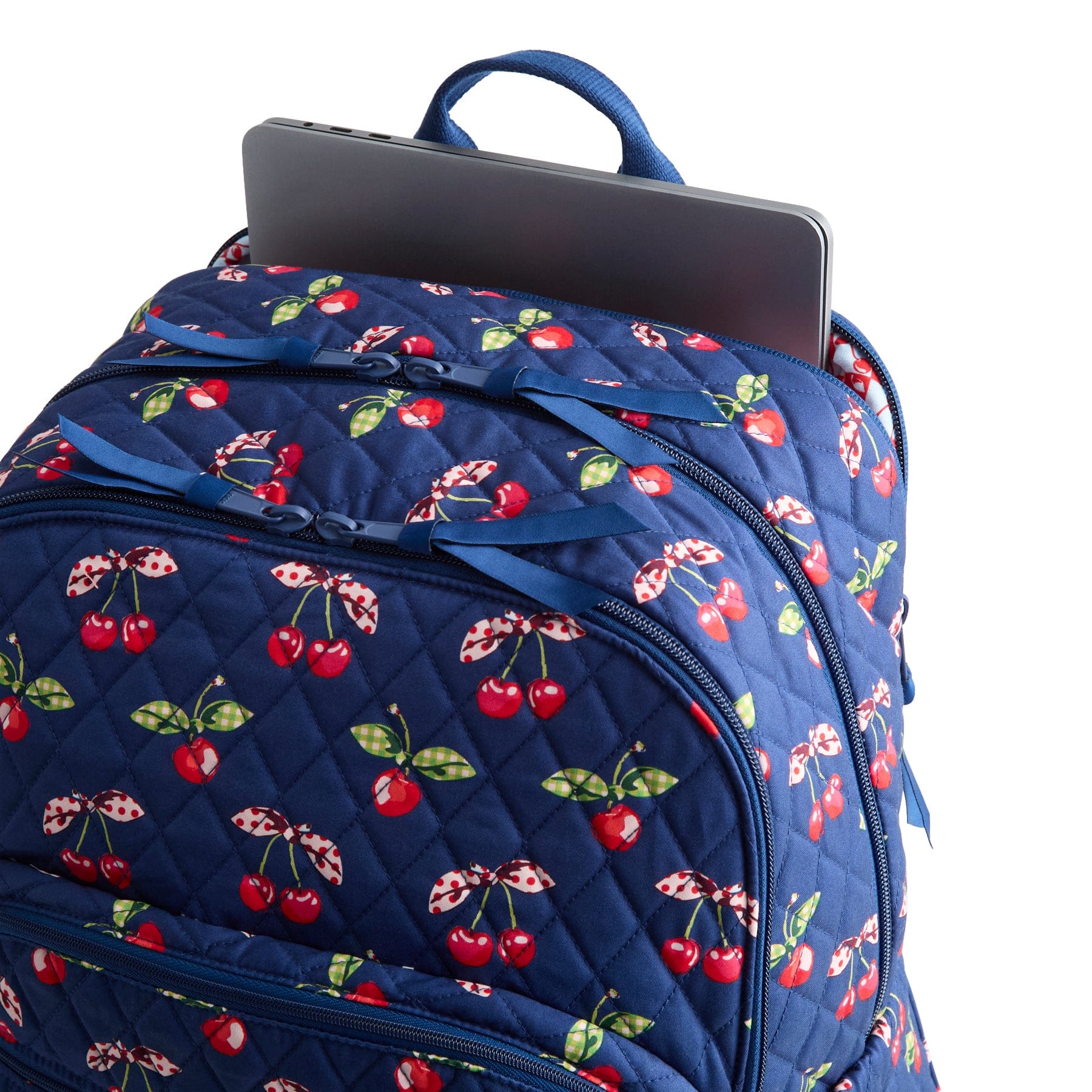 Large Bancroft Backpack Cherry picking in Premium cotton - Image 5