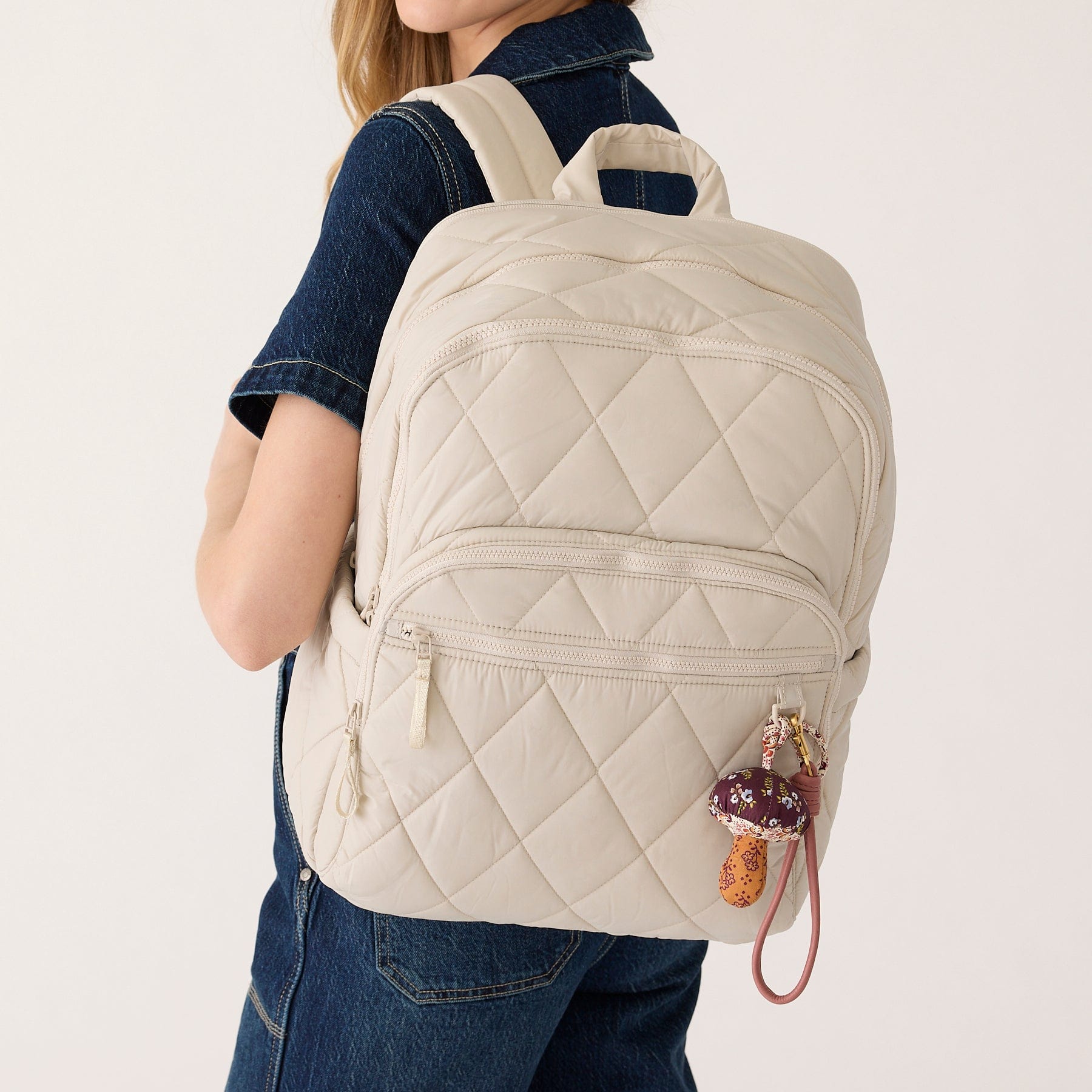 Large Bancroft Backpack Pumice Stone in Featherweight - Image 2