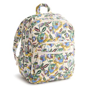 Large Bancroft Backpack Gardenia garden in Featherweight