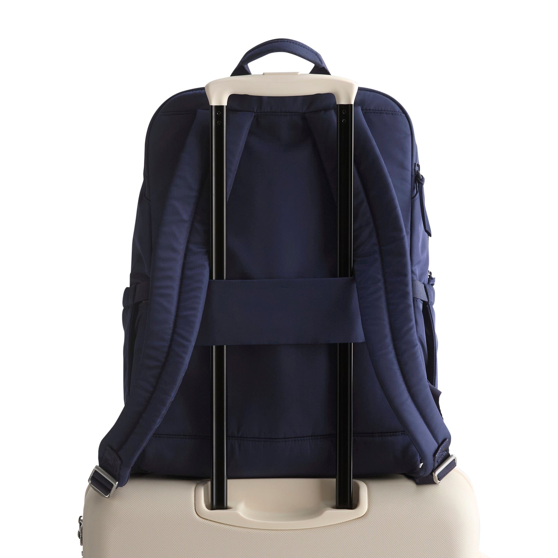 Large Bancroft Backpack Peacoat in Nylon - Image 6