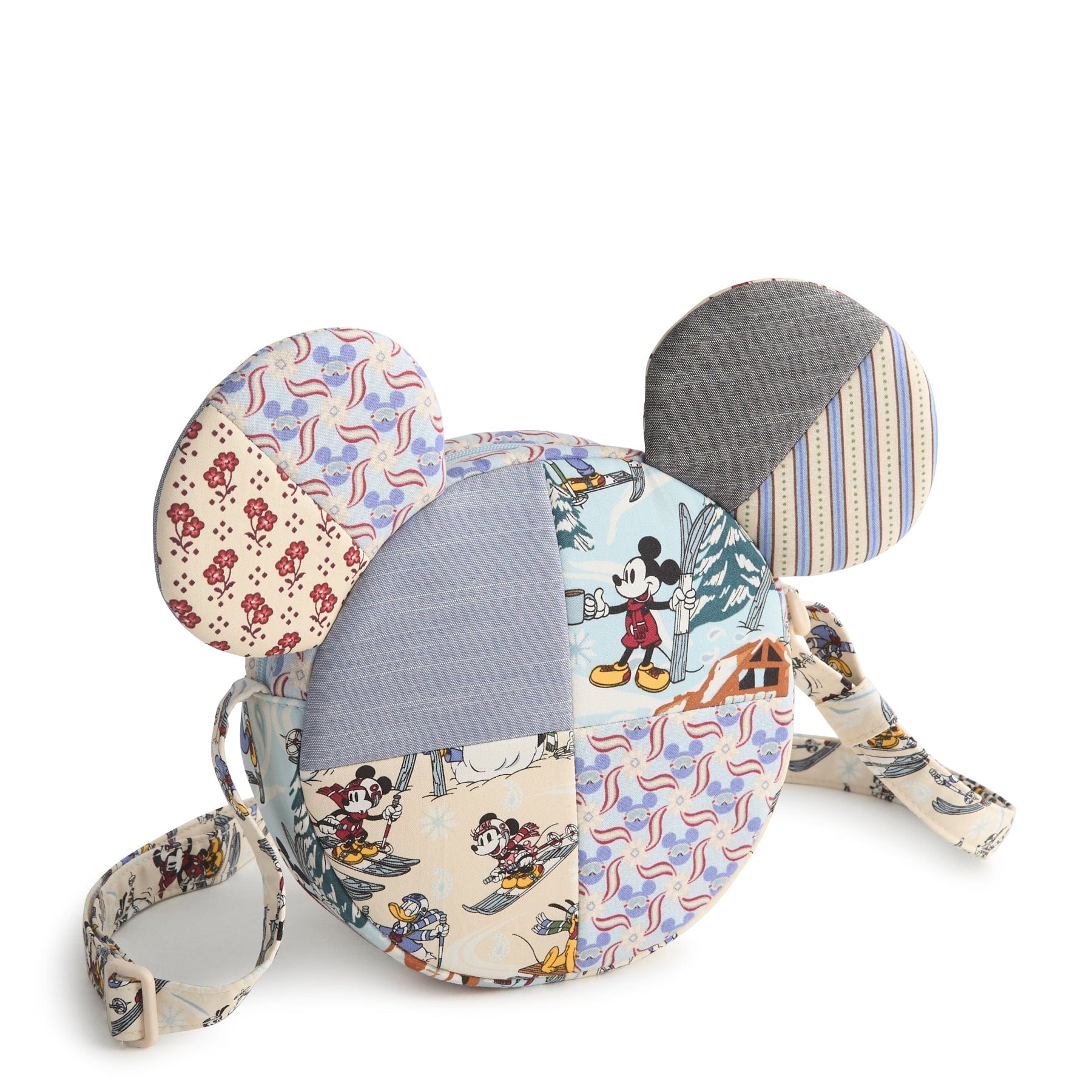 Disney Mickey Mouse Crossbody Ski weekend mickey mouse patchwork in Premium cotton