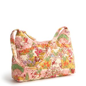 Disney Post Shoulder Bag Mickey's promenade in Premium cotton