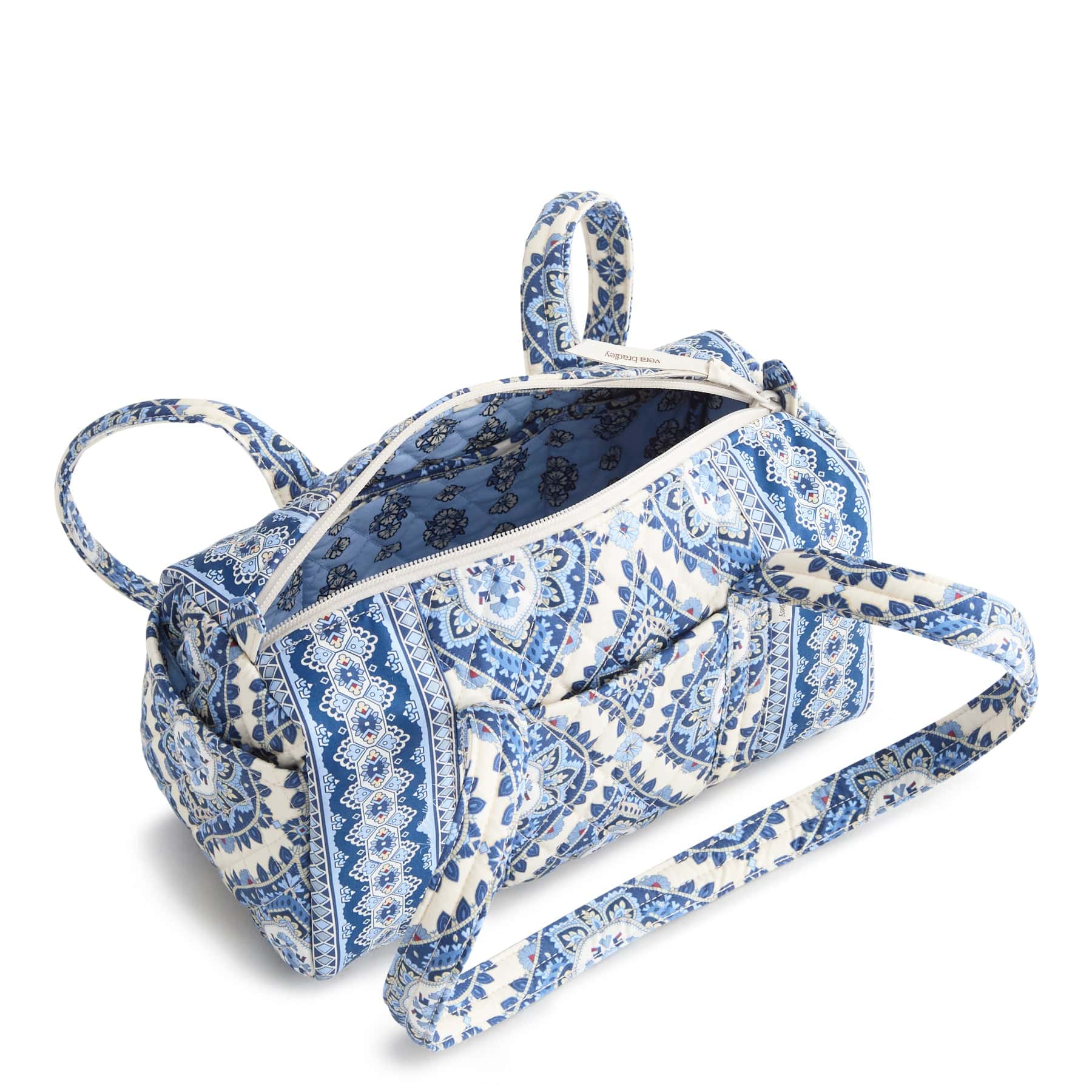 Original 100 Handbag Cambridge blues in Premium cotton - Image 3