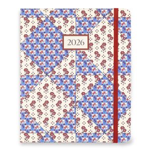 2026 12 Month Large Planner Rachel ditsy patchwork
