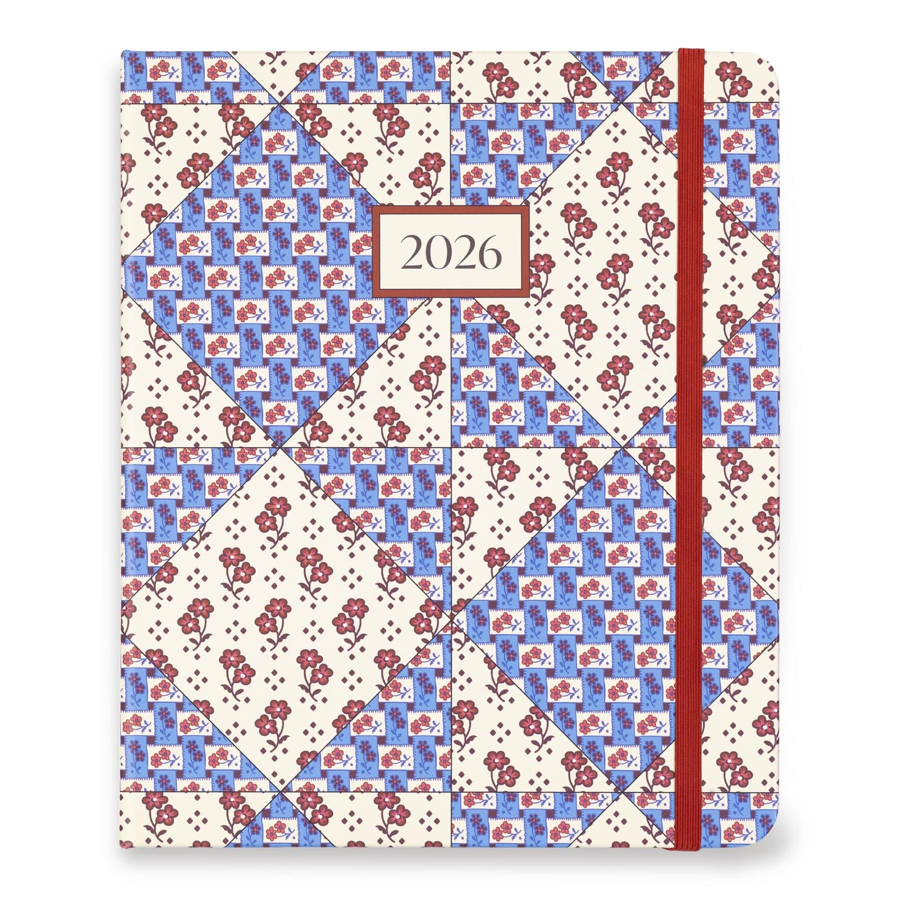 2026 12 Month Large Planner Rachel ditsy patchwork