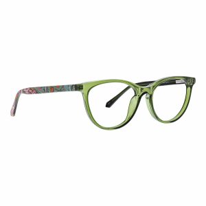Aubrie Blue Light Reader Leaf me not paisley