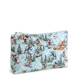 Disney Large Pouch Ski weekend mickey and friends in Premium cotton