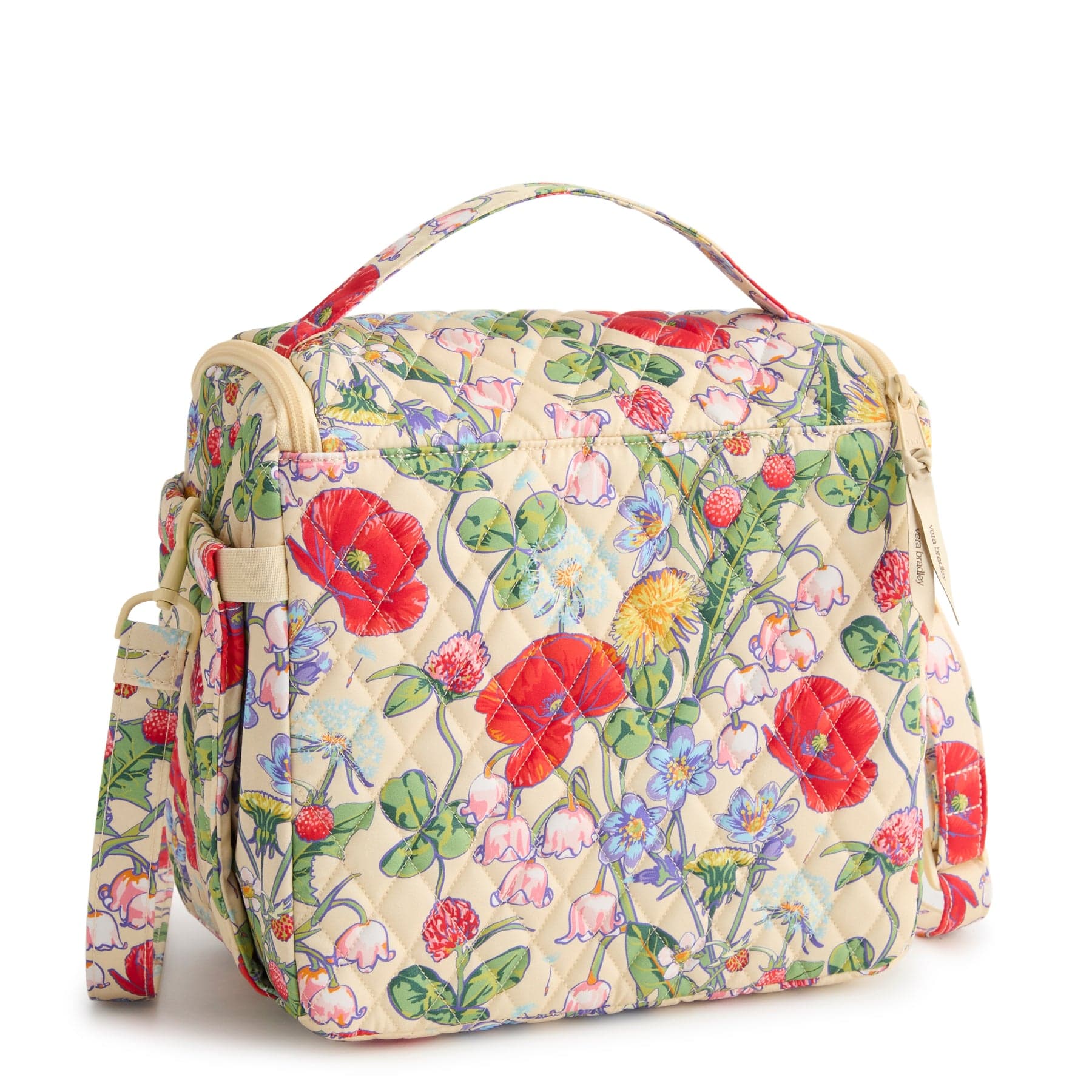 Lunch Crossbody All the pretty wildflowers in Premium cotton - Image 2