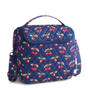 Lunch Crossbody Cherry picking in Premium cotton
