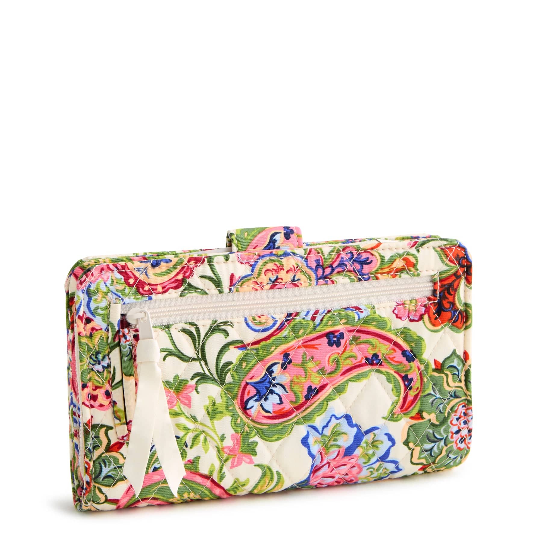 Turnlock Wallet Vibrant paisley in Premium cotton - Image 2