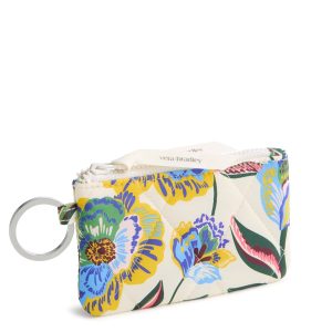 Zip ID Case Gardenia garden in Featherweight