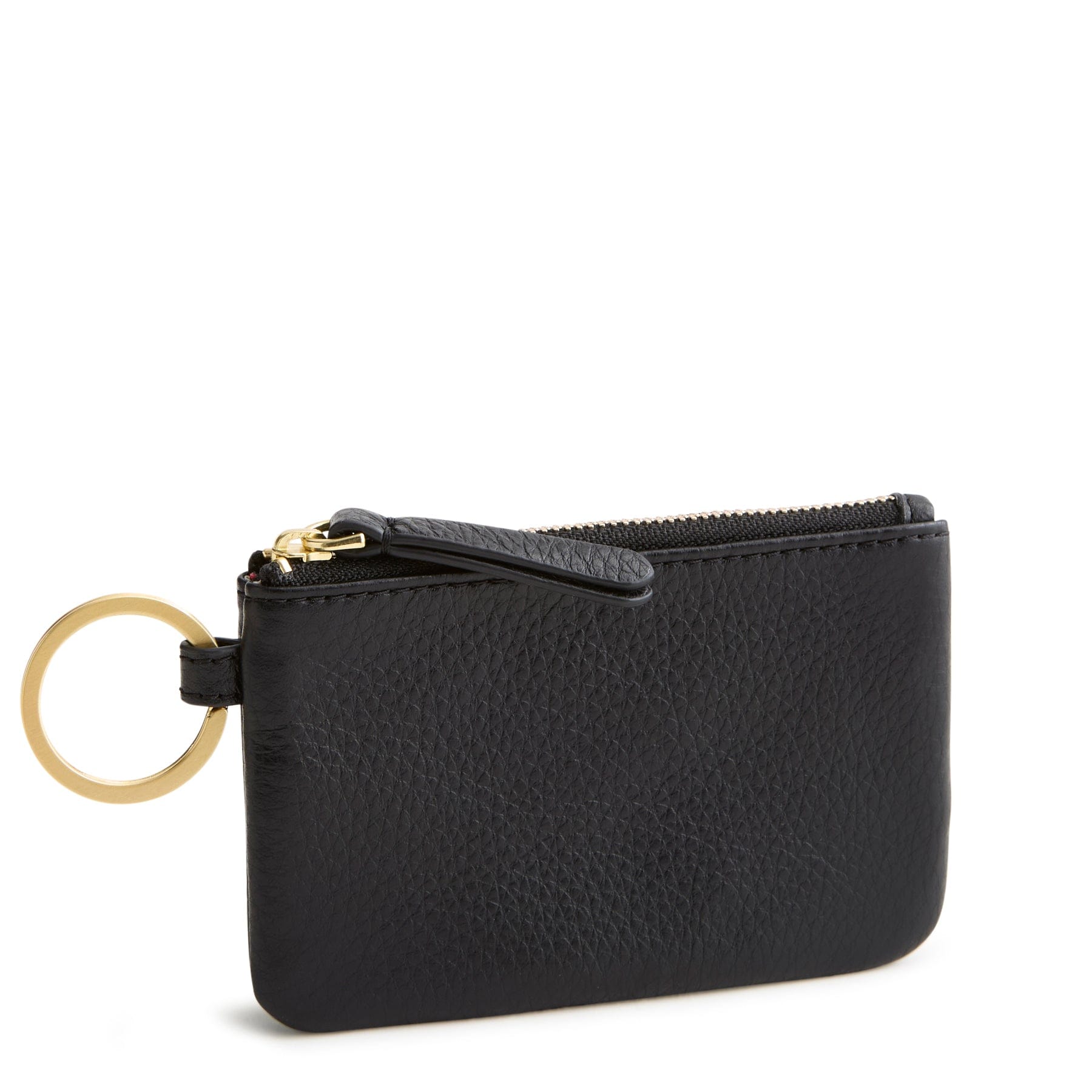 Zip ID Case Moonless Night in Leather