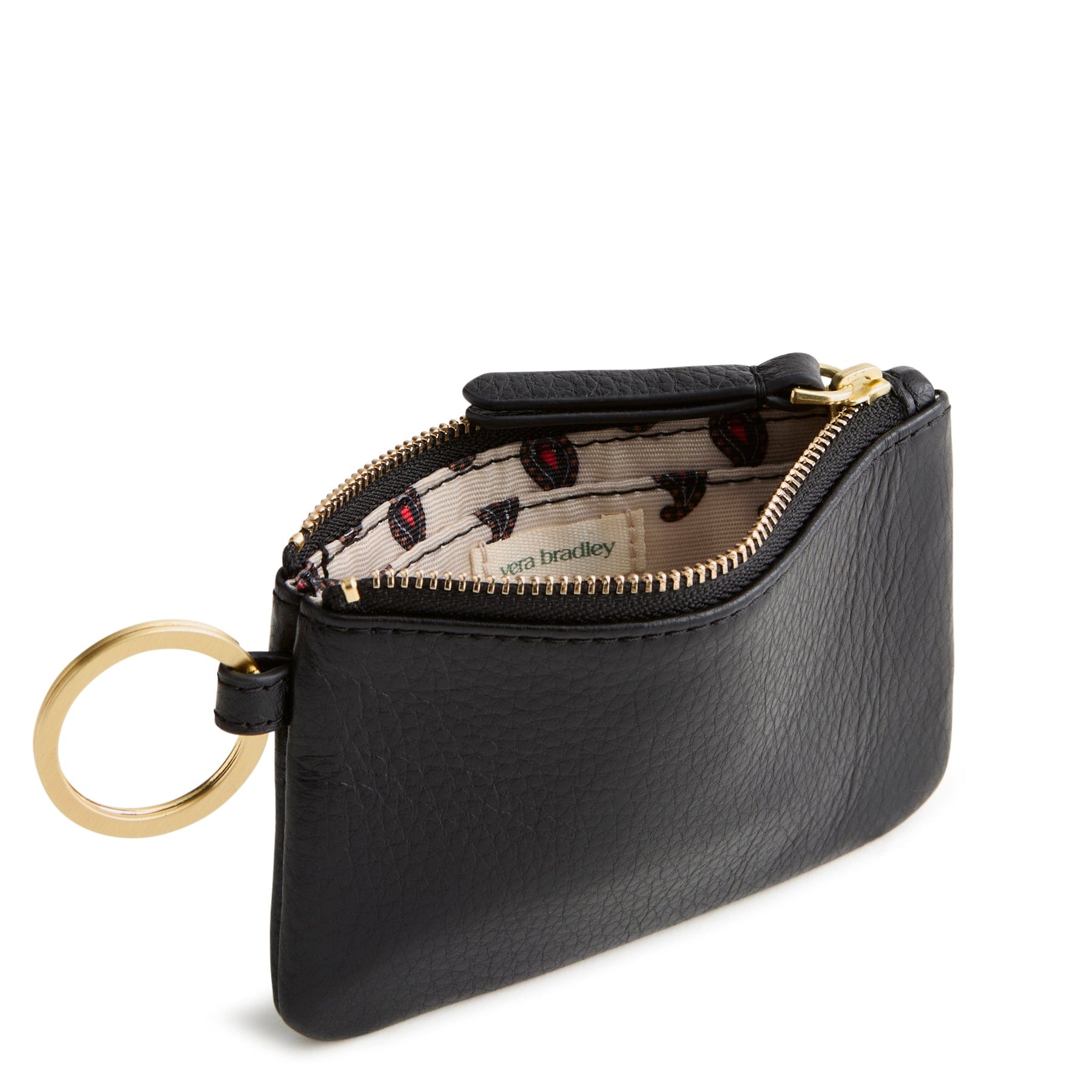 Zip ID Case Moonless Night in Leather - Image 3