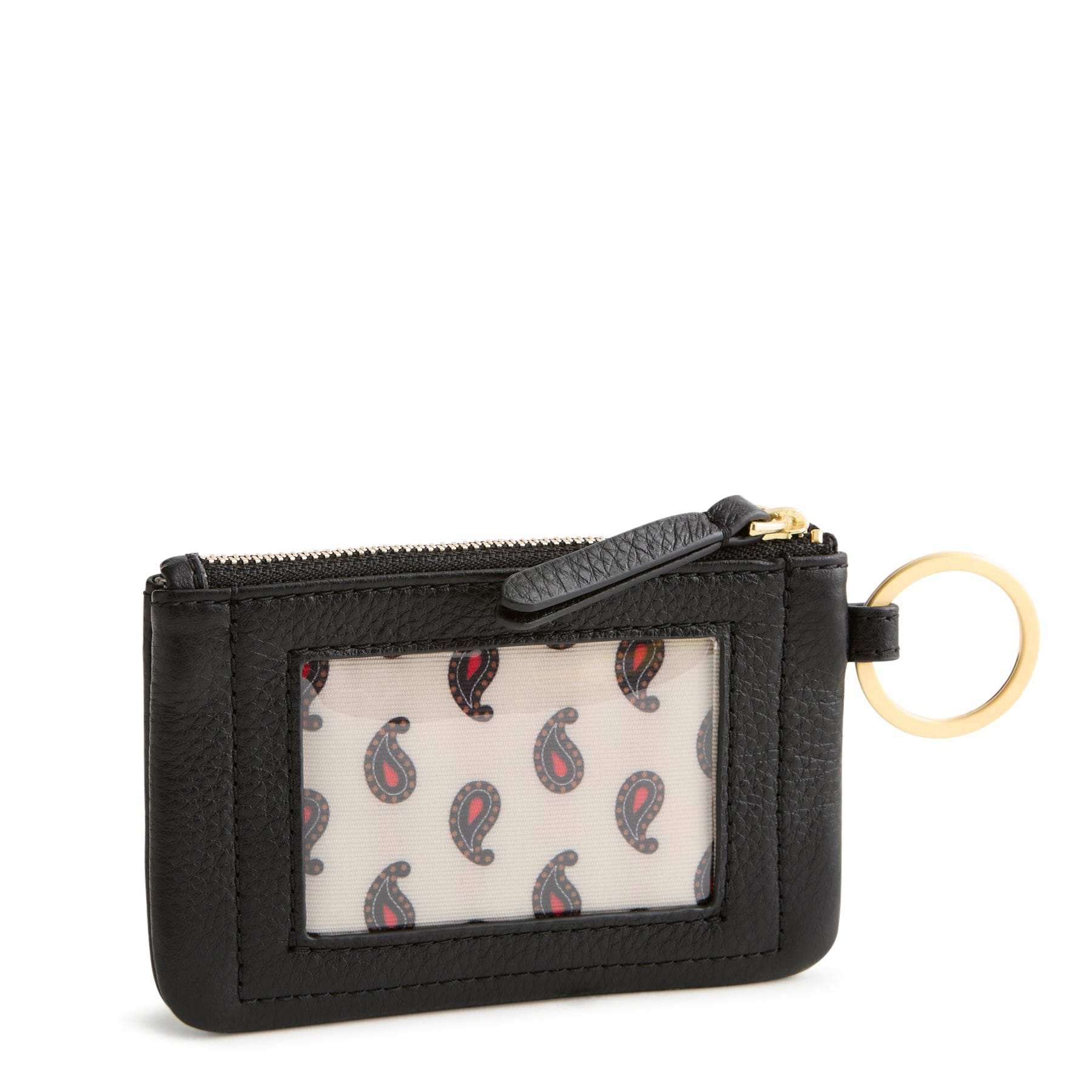Zip ID Case Moonless Night in Leather - Image 2