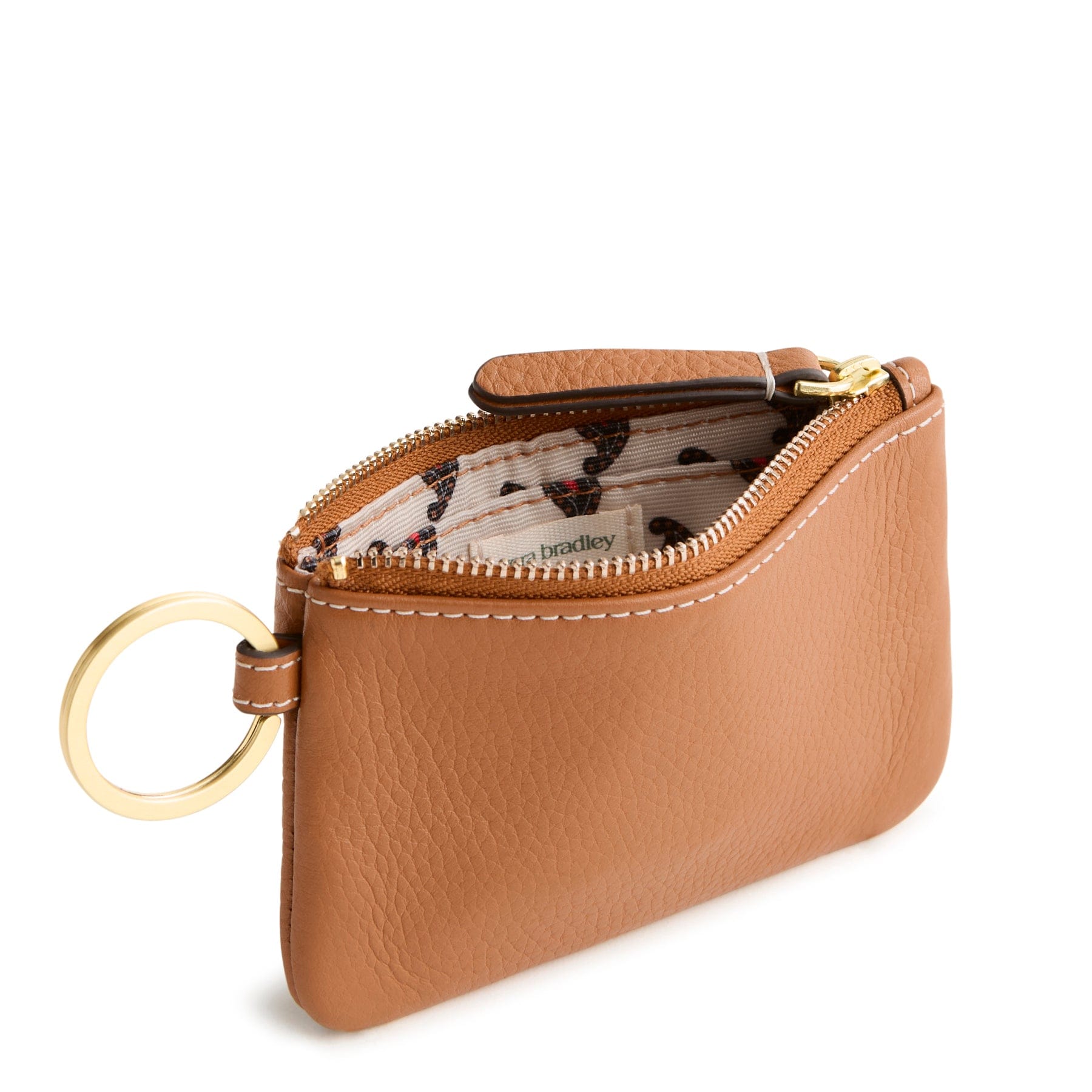 Zip ID Case Roasted Pecan in Leather - Image 3