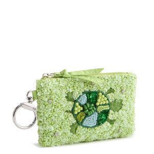 Beaded Zip Pouch Slow dance in Beaded