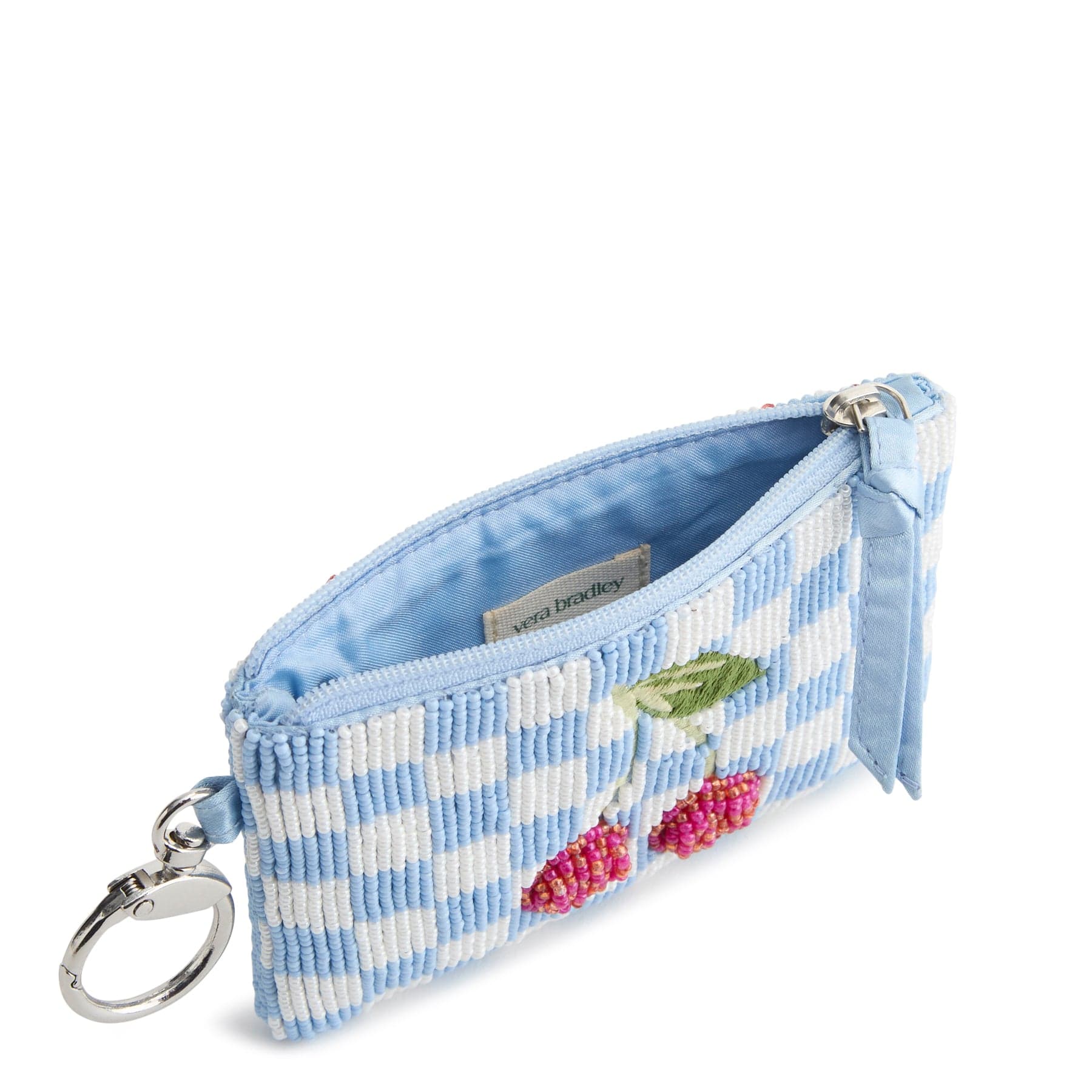 Beaded Zip Pouch Cherry picking in Beaded - Image 3
