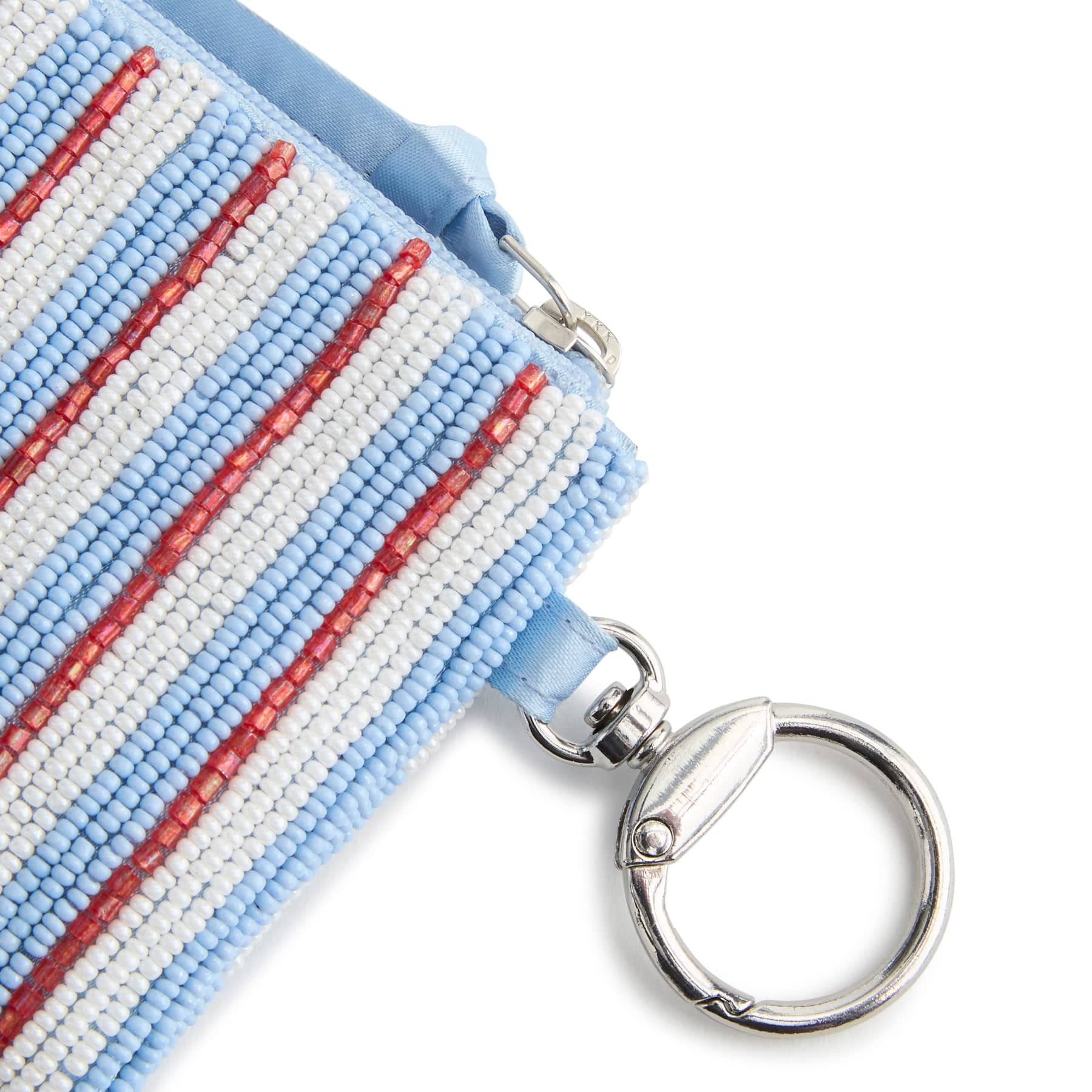 Beaded Zip Pouch Cherry picking in Beaded - Image 2